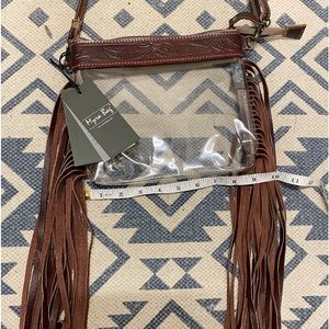 Myra clear stadium bag